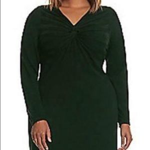 Lane Bryant twist front sweater dress, size 14/16